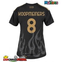 Camisa de Futebol Juventus Teun Koopmeiners #8 Equipamento Alternativo Mulheres 2026-27 Manga Curta
